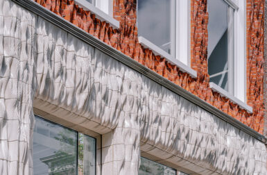 A Historic Building With a 3D-Printed Ceramic Facade in Amsterdam