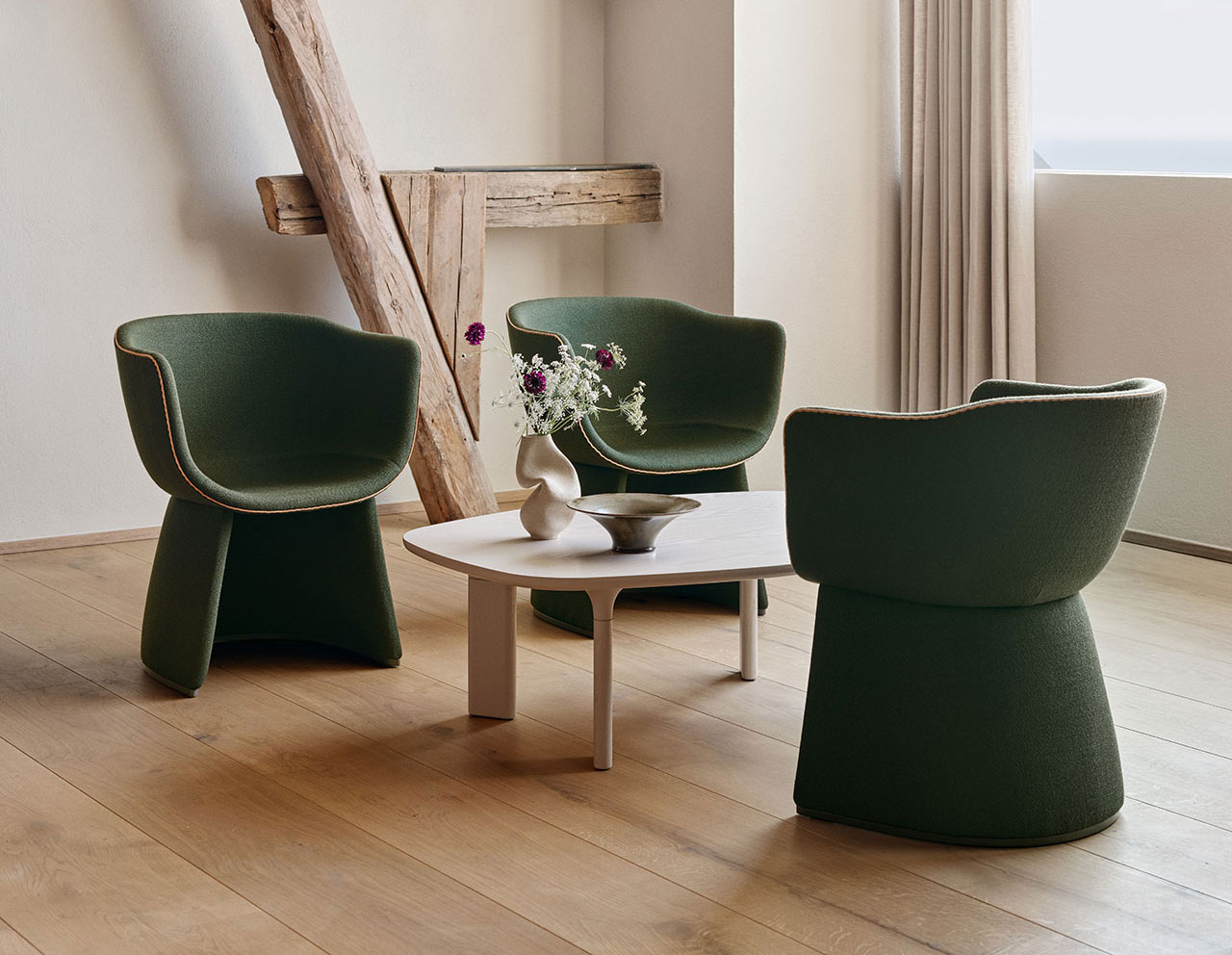 Fritz Hansen’s Monolit Chairs Are More Than Statuesque