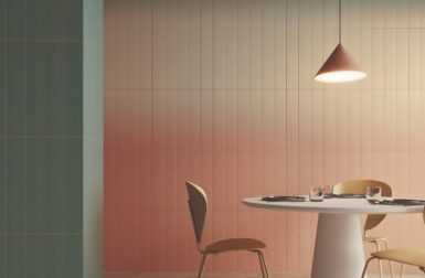 The Melange Tile Collection Showcases Artistic Ombré Effects